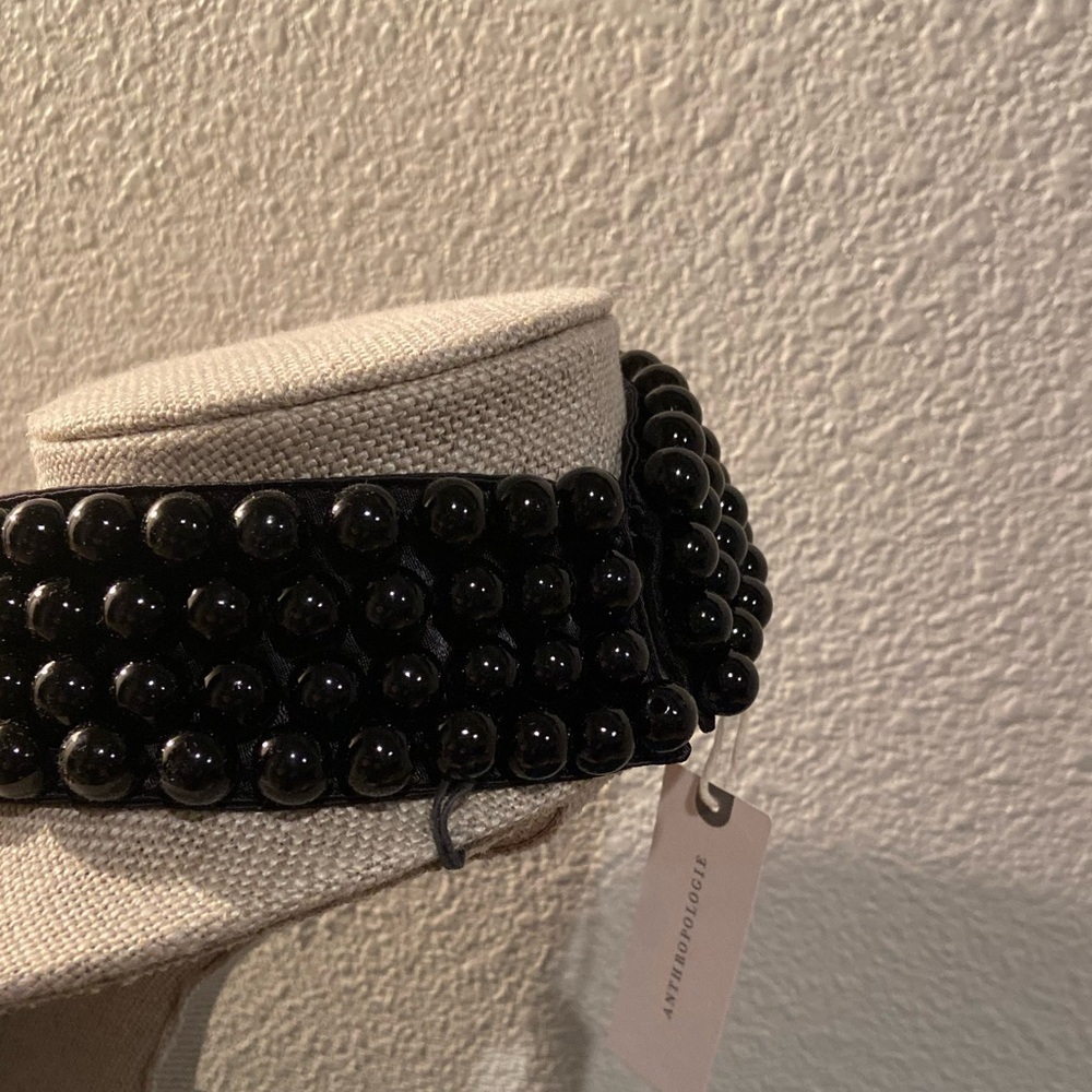 Maeve By Anthropologie~NWT~Striking~Faux Pearl~Beaded~Collar Choker~Necklace - Picture 6 of 13